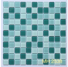 Gạch trang trí Mosaic thủy tinh MH 2538