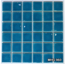 Gạch Mosaic Trang Trí Men Rạn Đơn Sắc MHG 960