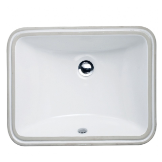 CHẬU RỬA LAVABO ÂM BÀN CAESAR L5125 CHỮ NHẬT