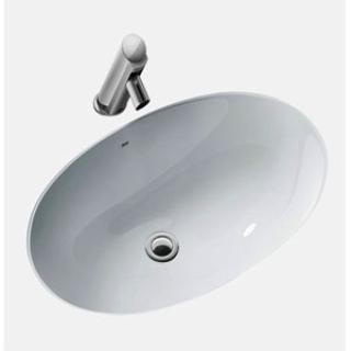 CHẬU RỬA LAVABO INAX L-2216V ÂM BÀN OVAL