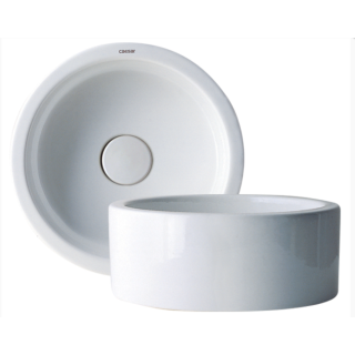 CHẬU RỬA LAVABO CAESAR LF5231 ĐẶT BÀN NẮP SỨ