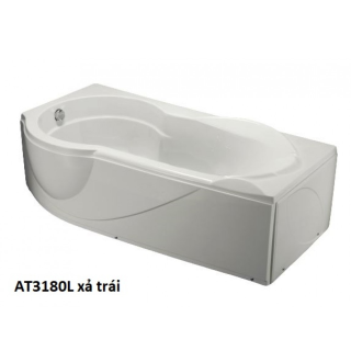 BỒN TẮM CHÂN YẾM 1.8M CAESAR AT3180L/R