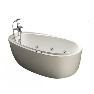 BỒN TẮM CAESAR MT6480 MASSAGE LẬP THỂ 1.8M