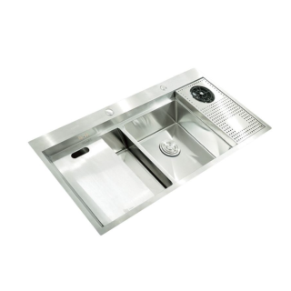CHẬU RỬA CHÉN INOX LUXTA LC10048-3.0