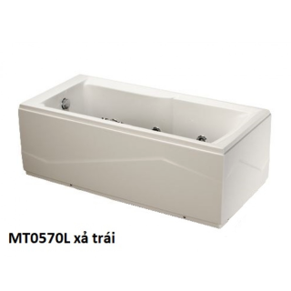 BỒN TẮM MASSAGE 1.7M CHÂN YẾM CAESAR MT0570L/R