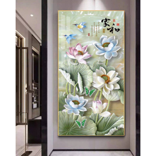 TRANH GẠCH B&Ocirc;NG SEN WG001