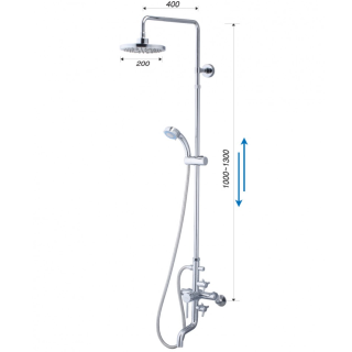 VÒI SEN CÂY CAESAR S488C NÓNG LẠNH