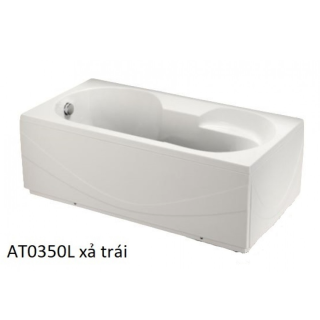 BỒN TẮM CHÂN YẾM 1.5M CAESAR AT0350L/R