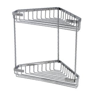 KỆ INOX GÓC HAI TẦNG CAESAR ST849