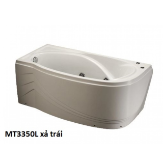 BỒN TẮM MASSAGE 1.5M CHÂN YẾM CAESAR MT3350L/R