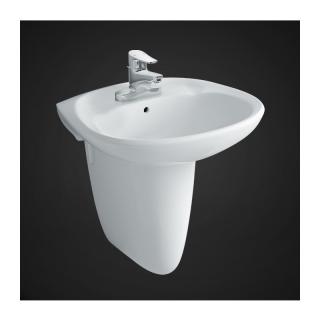 LAVABO TREO TƯỜNG INAX L-284V/L-284VC KÈM CHÂN NGẮN