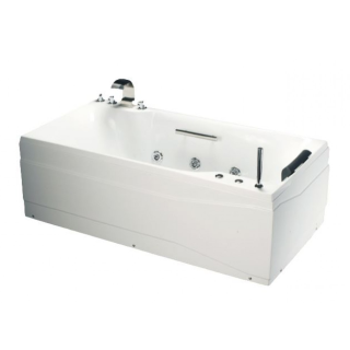 BỒN TẮM MASSAGE 1.7M CHÂN YẾM CAESAR MT0870L/R