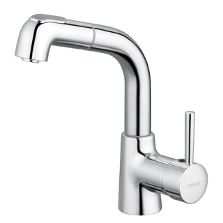 VÒI LAVABO CAESAR B900CU DÂY RÚT NÓNG LẠNH