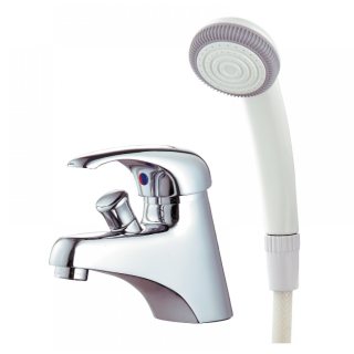VÒI NÓNG LẠNH LAVABO CAESAR B136CU KẾT HỢP TAY SEN