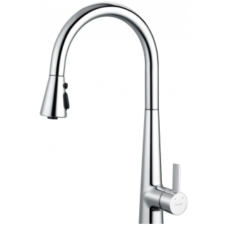 VÒI RỬA CHÉN CAESAR K905C RÚT DÂY NÓNG LẠNH