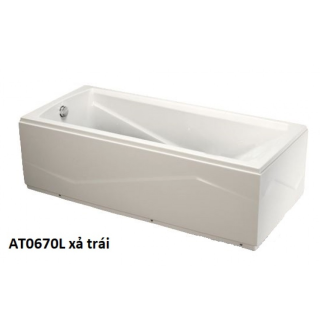 BỒN TẮM CHÂN YẾM 1.7M CAESAR AT0670L/R