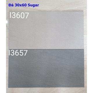 Gạch Ốp Tường - Lát Sân 30x60 Đá Nhám Sugar Vân Xám Ghi I3607 - I3657