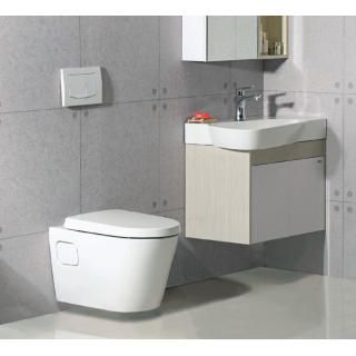 BỒN CẦU CAESAR CPT1503 TREO TƯỜNG THÙNG NƯỚC ÂM