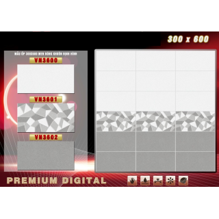 GẠCH ỐP TƯỜNG 30X60 THẠCH BÀN VN3600 - VN3602