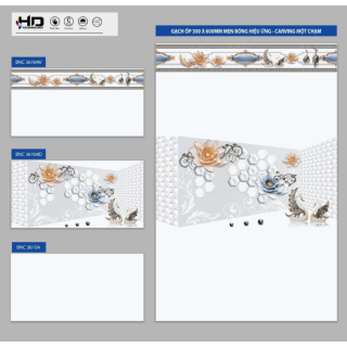 GẠCH ỐP TƯỜNG 30X60 BNC 36104 - 36104D - 36104V