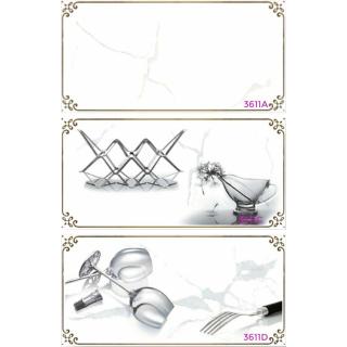 GẠCH ỐP TƯỜNG 30X60 MEN KÍNH KHẮC KIM 3611A - 3611D