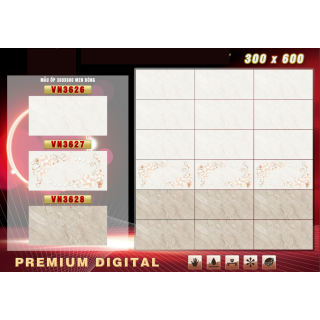 GẠCH ỐP TƯỜNG 30X60 THẠCH BÀN VN3626 - VN3628