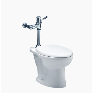 BỒN CẦU XỔM XẢ GẠT TAY CAESAR CP1333/BF443