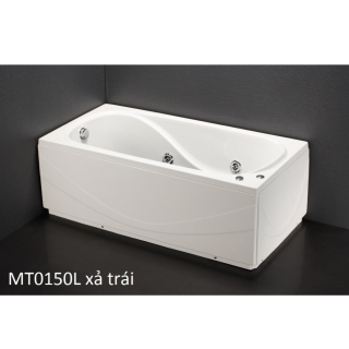 BỒN TẮM MASSAGE 1.5M CHÂN YẾM CAESAR MT0150L/R