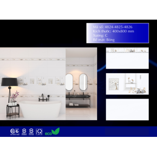 GẠCH ỐP TƯỜNG 40X80 MAXIMOS 4824 - 4826
