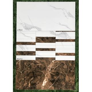 Gạch Ốp Tường 40x80 APODIO Đá Bóng Trắng Khói 48868 - 48868D - 48907