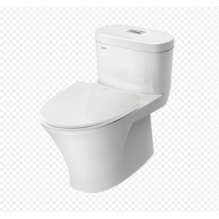 BỒN CẦU INAX AC-959VAN-2 (AC959VAN-2) 1 KHỐI AQUA CERAMIC NẮP MỎNG