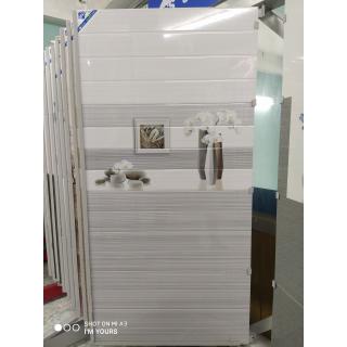 Gạch Ốp Tường Vitto 30x60 Men Bóng Trắng Sọc Xám 5791 5792 5793