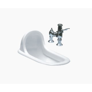 BỒN CẦU XỔM GẠT TAY CAESAR C1230/BF449