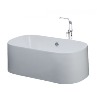 BỒN TẮM LẬP THỂ CHÂN YẾM CAESAR AT6350 1.55M