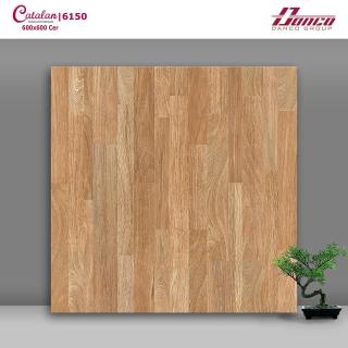 Gạch lát nền 60x60 men sugar giả gỗ Catalan 6150