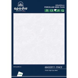 Gạch Lát Nền 60x60 Đá Trắng Xám Men Matt APODIO 66432011