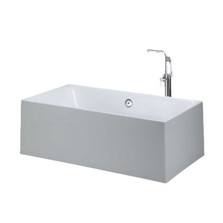 BỒN TẮM LẬP THỂ CHÂN YẾM CAESAR AT6250 1.55M