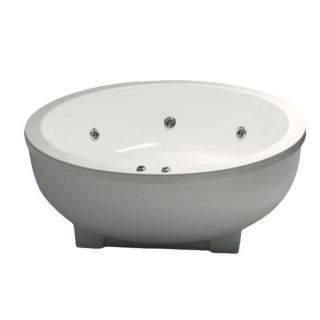 BỒN TẮM MASSAGE 1.7M CHÂN YẾM CAESAR MT6470