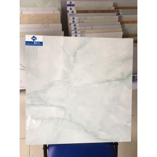 Gạch Lát Nền Vitto 60x60 Bóng Kính Vân Xanh Ngọc 8011