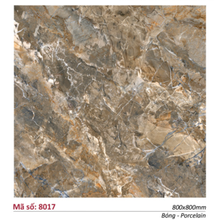 Gạch Catalan 80x80 Lát Nền & Ốp Mặt Tiền Vân Đá Vàng 8017