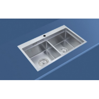 CHẬU RỬA CHÉN INOX LUXTA LC8046-3.0