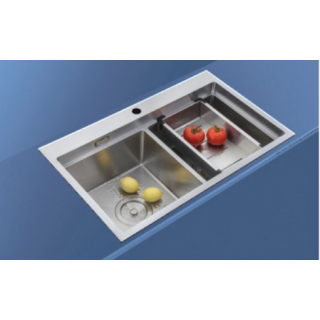 CHẬU RỬA CHÉN INOX LUXTA LC8049-5.0