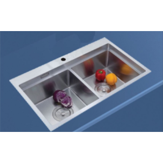 CHẬU RỬA CHÉN INOX LUXTA LC8049-3.0