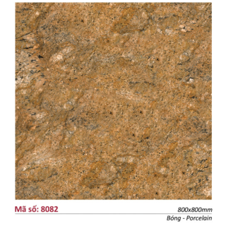 Gạch Catalan 80x80 Lát Nền & Ốp Mặt Tiền Vân Đá Vàng 8082
