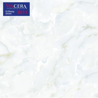 Gạch Vitto 80x80 Đá Bóng Kính Vân Mây Trắng 9011