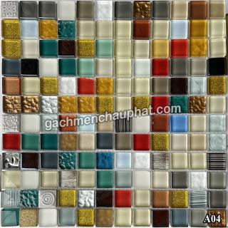 Gạch Mosaic Thủy Tinh Cao Cấp MH - A04
