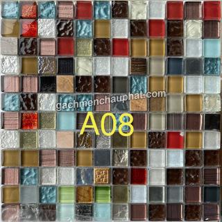 Gạch Mosaic Thủy Tinh Cao Cấp MH - A08
