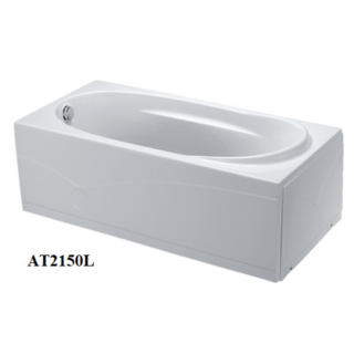 BỒN TẮM CHÂN YẾM NẰM 1.5M CAESAR AT2150L/R
