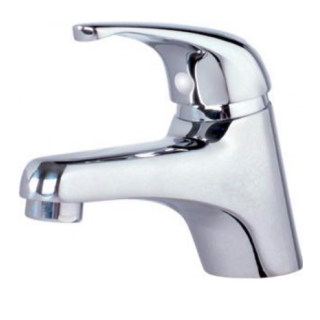 VÒI LẠNH LAVABO CAESAR BT109CP BỘ XẢ TY NHỰA