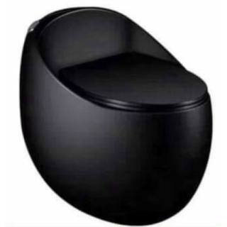 BỒN CẦU MỘT KHỐI TRỨNG ĐEN C901C CAO CẤP